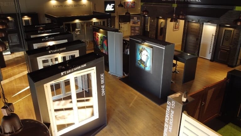 Showroom special menuiseries