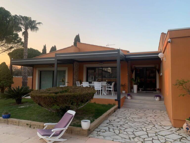 pergola bioclimatiuqe sur mesure en aluminium