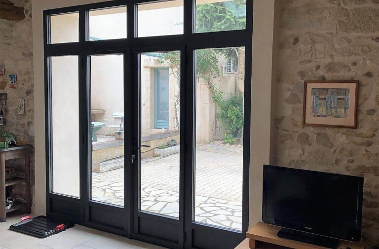 rénovation de menuiseries en aluminium