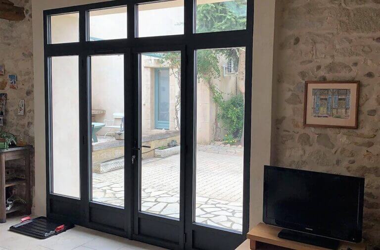 rénovation de menuiseries en aluminium