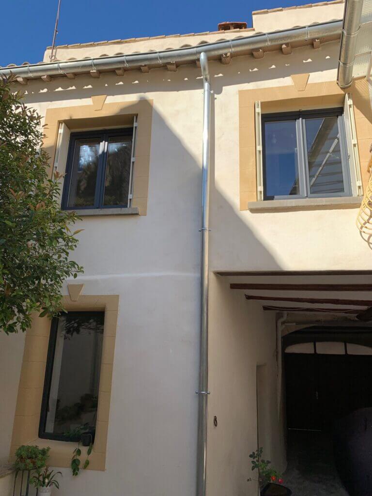 Rénovation complète des fenêtres en PVC d’une maison de village