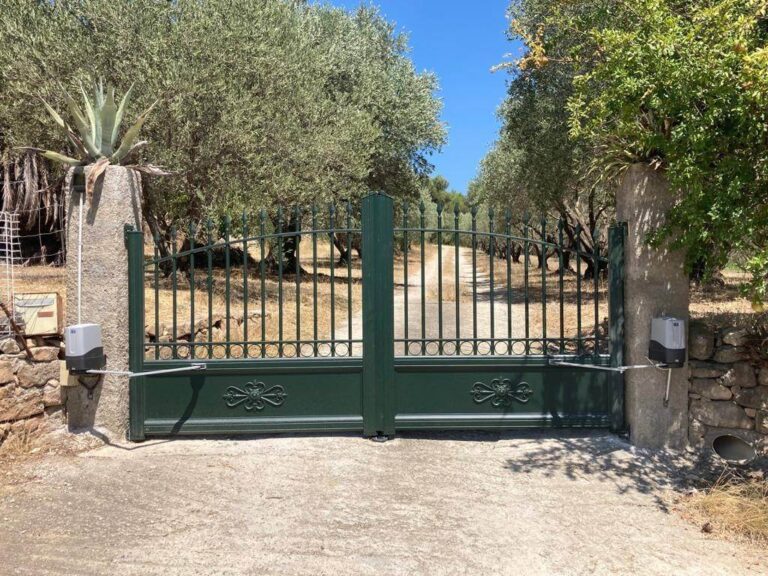 portail motorisé en aluminum