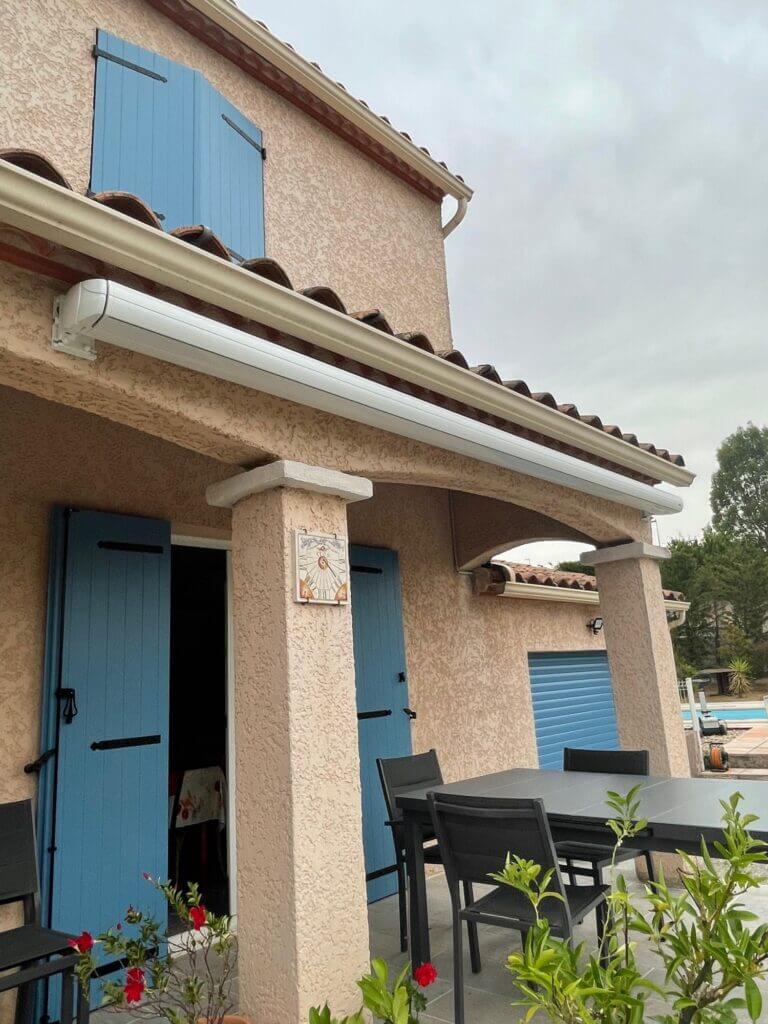 Store banne motorisé personnalisable sur mesure