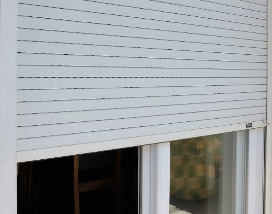 Volet roulant pvc blanc