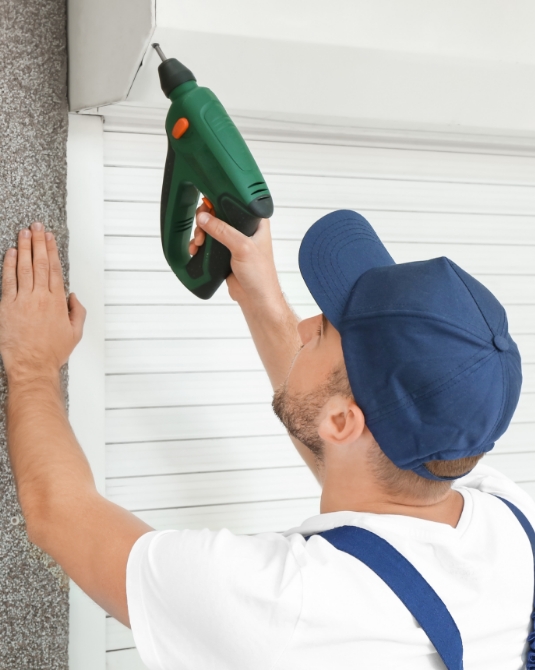 Volet roulant pvc blanc