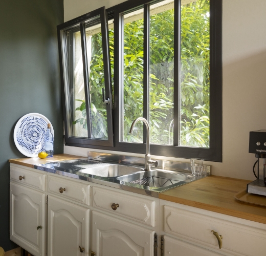 Fenêtre oscillo-battante cuisine