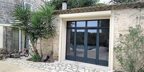 rénovation de menuiseries en aluminium
