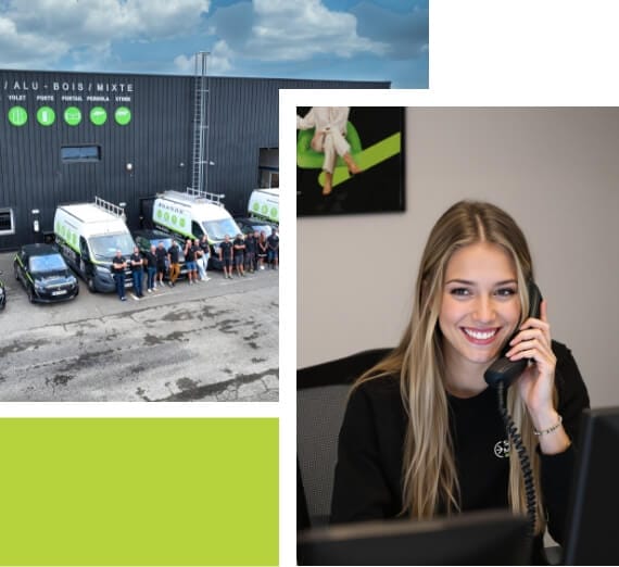 Montage locaux et personnel agence Spécial Menuiseries